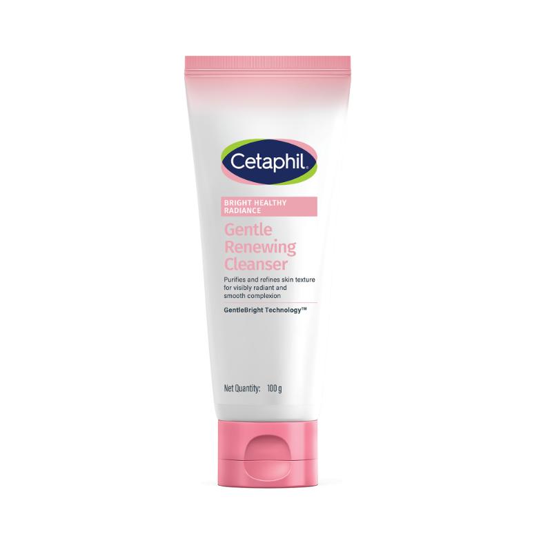 Bright Healthy Radiance Renewing Cleanser, Gently Exfoliates & Brightens, Foaming