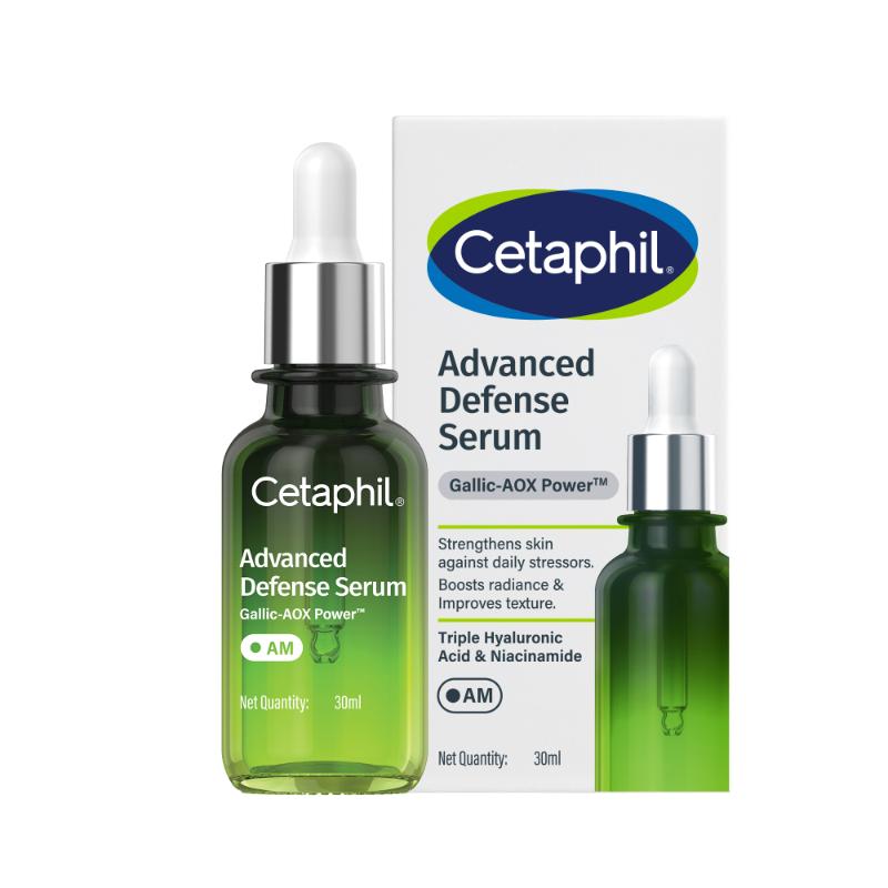 Advanced Defense Serum with Gallic Acid, Boosts Skin Radiance & Brightness