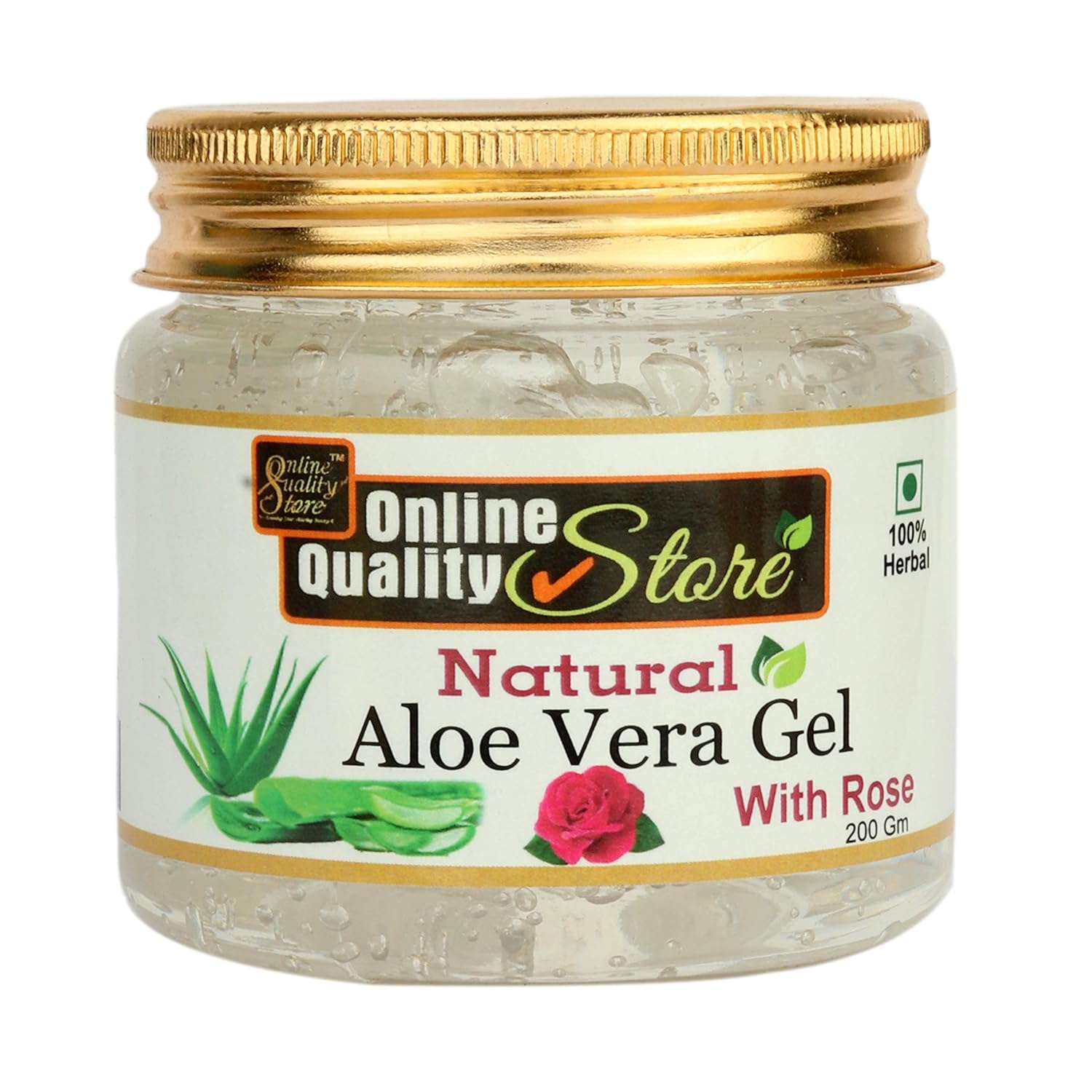 Non-Toxic Aloe Vera Gel - White