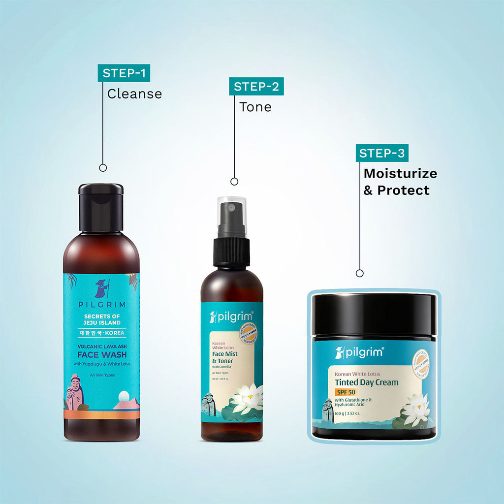 White Lotus Day Cream SPF 50 with Camellia & Yugdugu