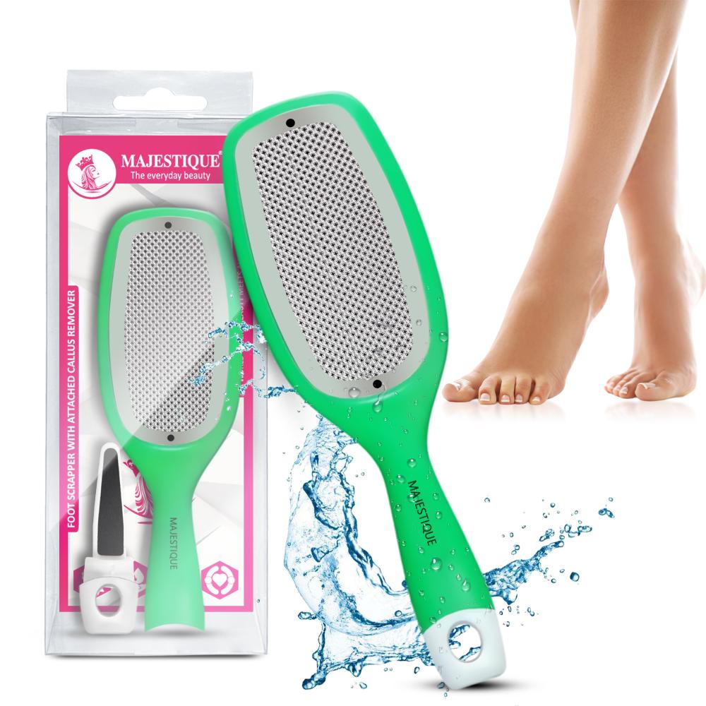 Foot Scraper With Attached Callus Remover