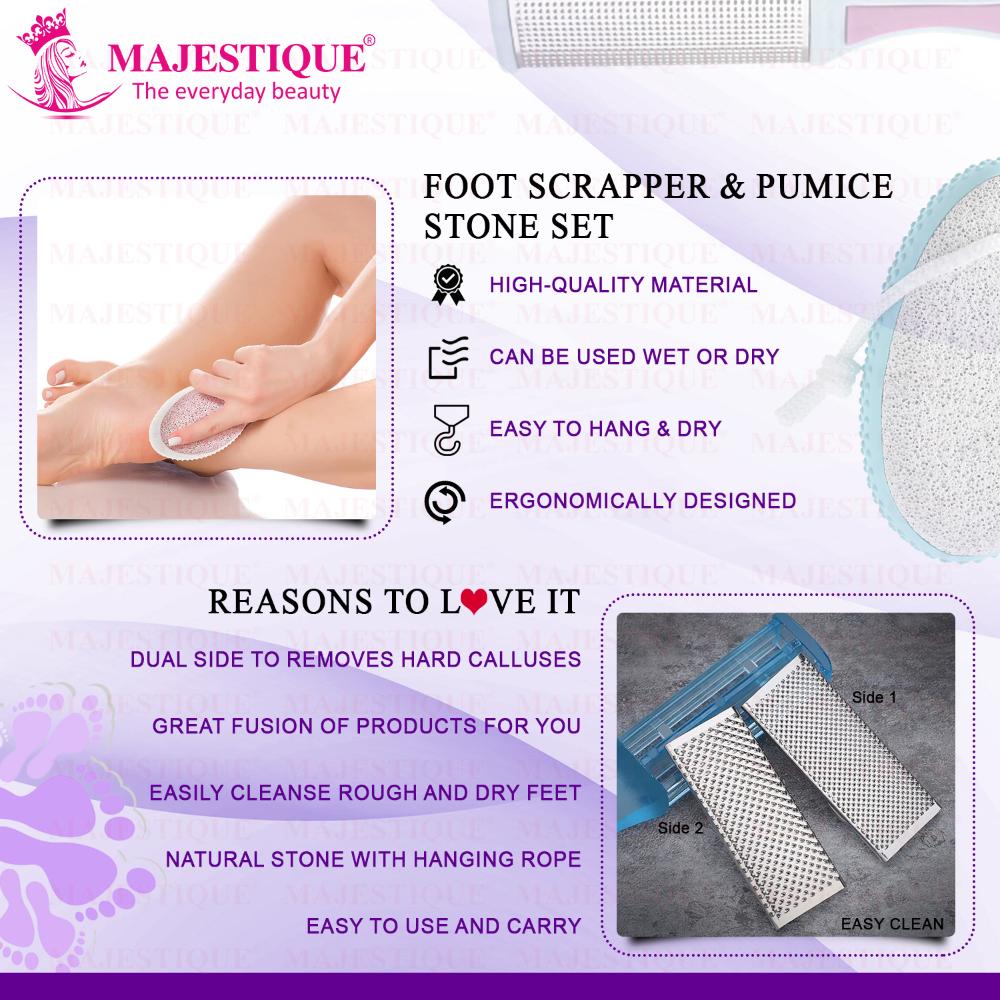 Foot Scraper & Pumice Stone Set
