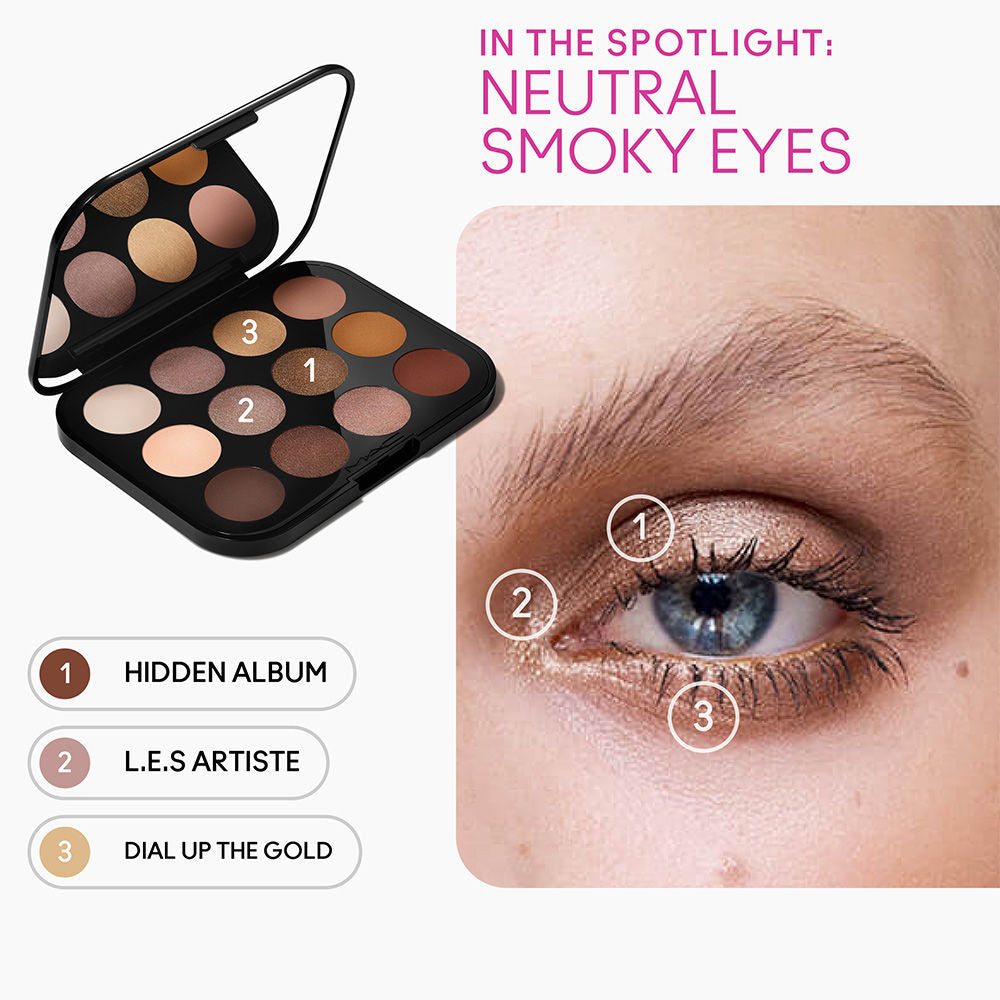 Connect In Colour Eye Shadow Palette X12