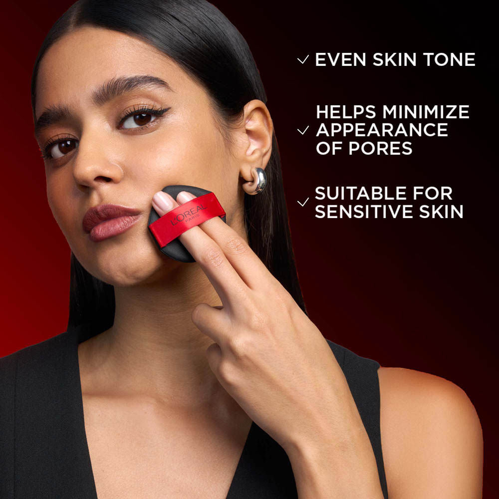 Infallible Cushion Foundation, 24H Flawless Coverage, No Oxidation