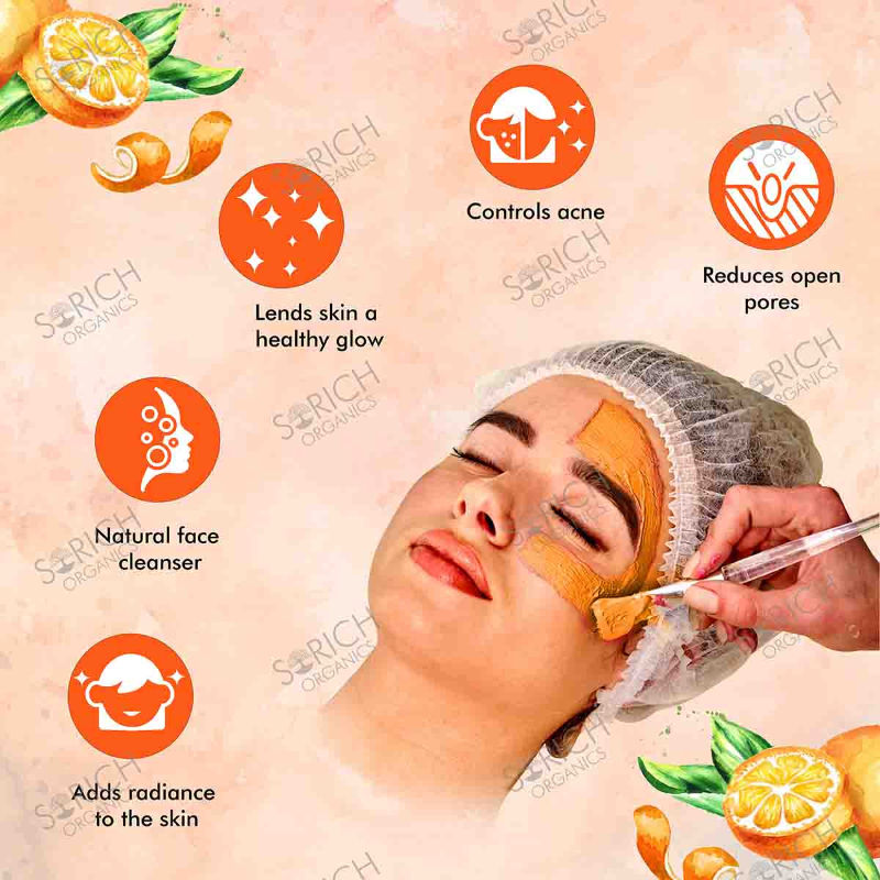 Dried Orange Peel Powder