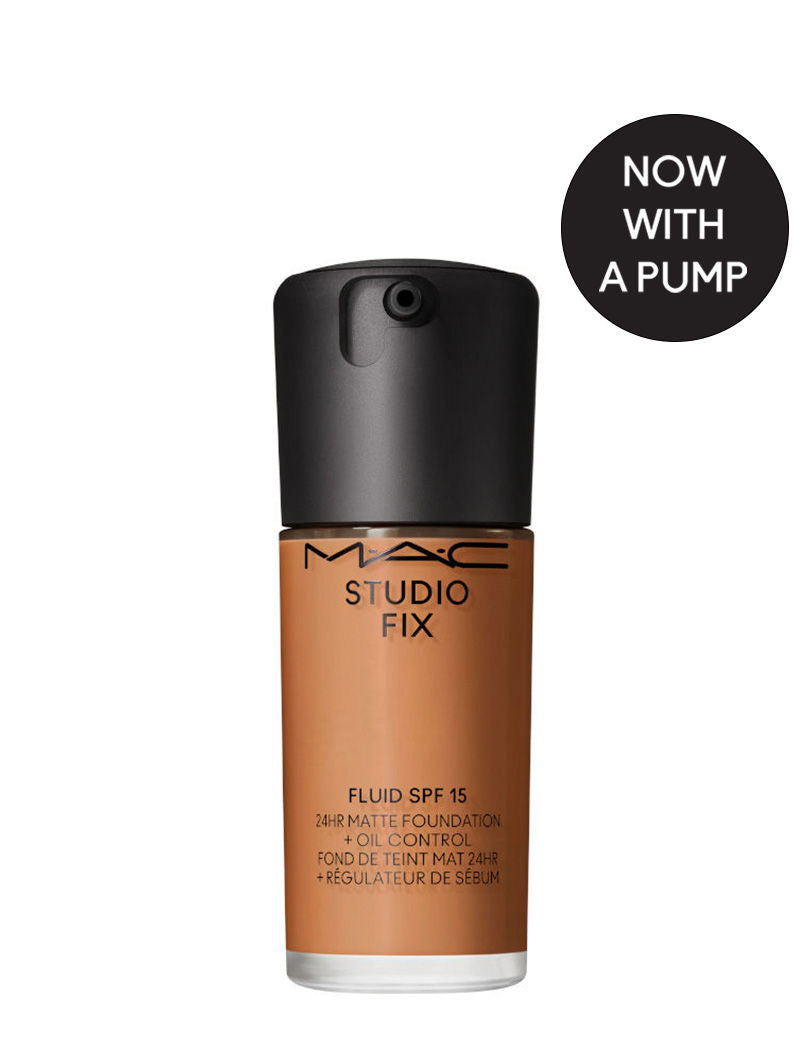 Studio Fix Fluid SPF 15 Soft Matte Foundation With Hyaluronic Acid - NC 46