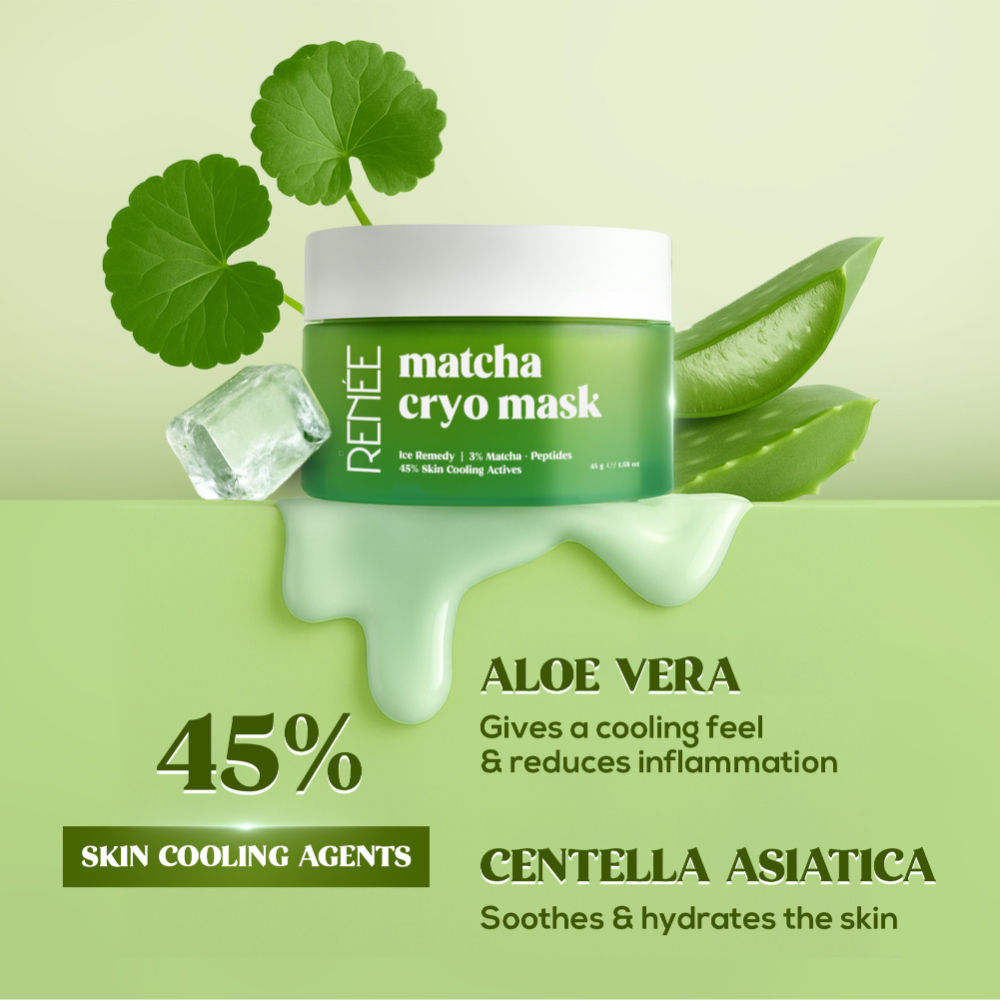 Matcha Cryo Face Cooling Mask