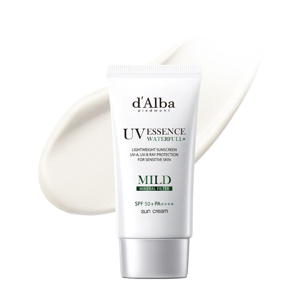 Waterfull Mild Sun Cream, Vegan, SPF 50+ PA++++, Sensitive Skin