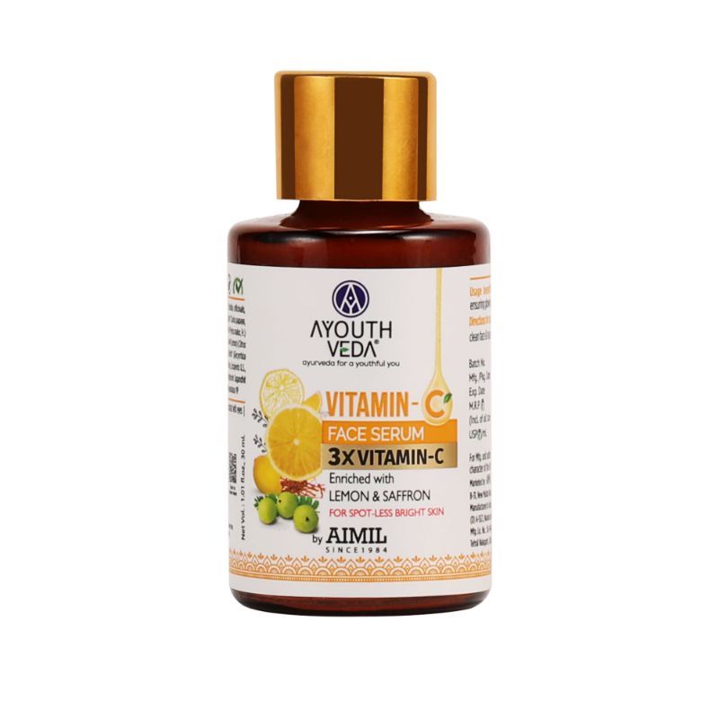 Vitamin-C Face Serum with 3X Vitamin-C & Saffron to Boost Glow & Even Skin Tone