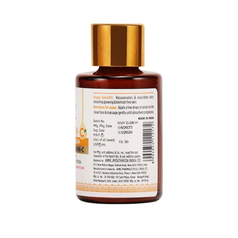 Vitamin-C Face Serum with 3X Vitamin-C & Saffron to Boost Glow & Even Skin Tone