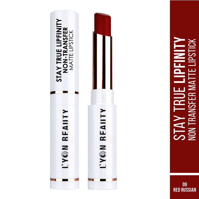 Stay True Lipfinity Non Transfer Matte Lipstick - Red Russian 09