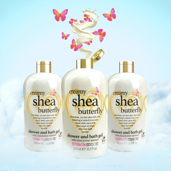Creamy Shea Butterfly Shower And Bath Gel