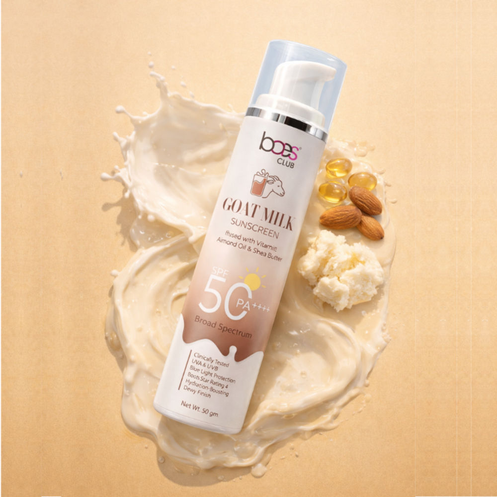 Goat Milk Sunscreen Spf 50 Pa++++ With Shea Butter Vitamin E No White Cast All Skin Type