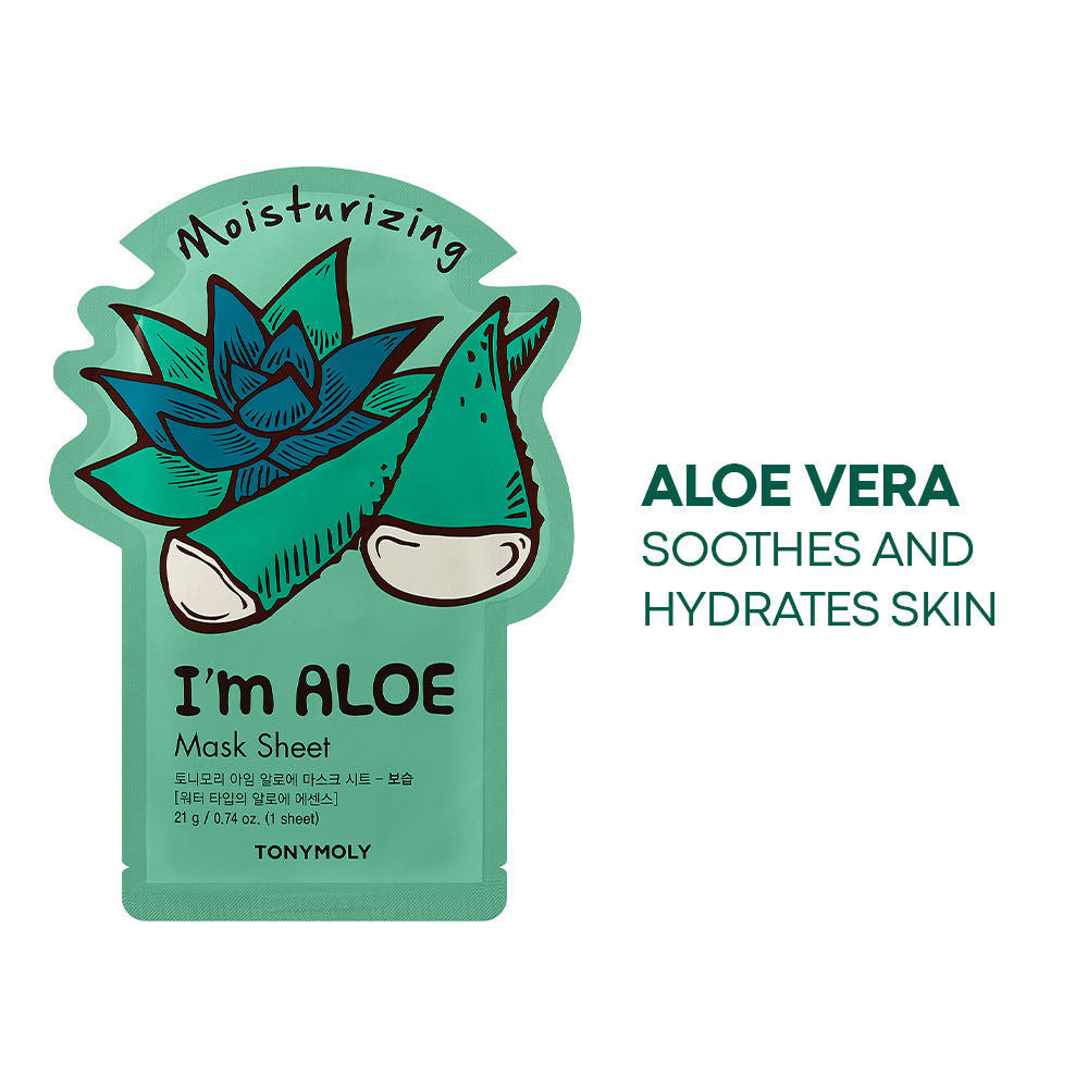 Korean I'm Face Sheet Mask - Aloe
