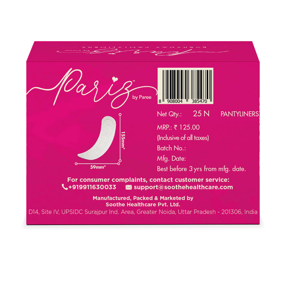 Pariz Pantyliner - 25 Pieces