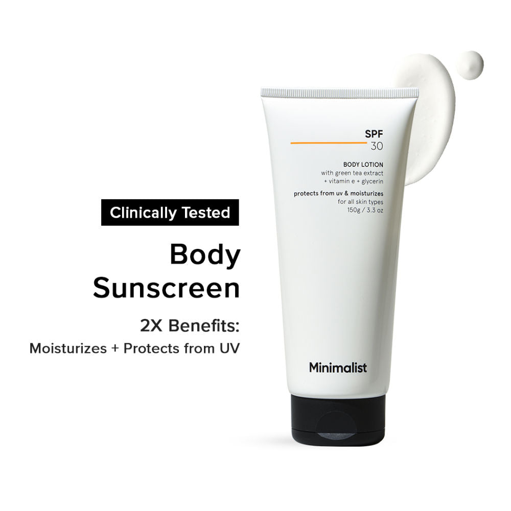 SPF 30 Body Lotion With Vitamin E, Gylcerin & Green Tea Extract