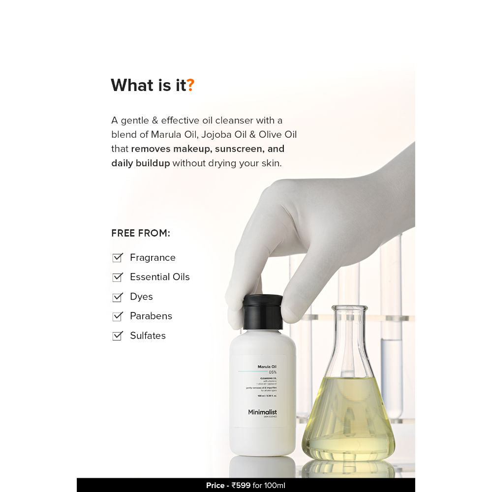 Marula Oil 05% Cleansing Oil