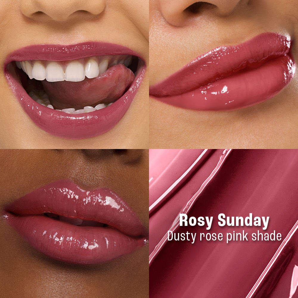 9to5 Hya Beach Edit Lip Gloss Stain, Hydrating, Lasting Tint, SPF 15