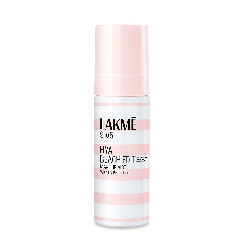 Hya Beach Edit Makeup Mist with UV Protection, Infused with Hyaluronic Acid, Long lasting