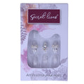 Silver Glitter 3D Crown Bow