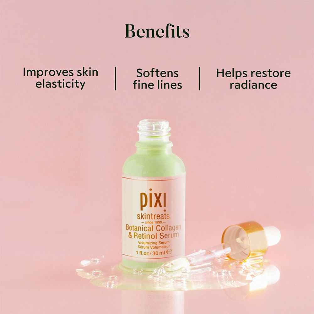 Botanical Collagen & Retinol Serum To Boost Radiance and Softens Fine Lines