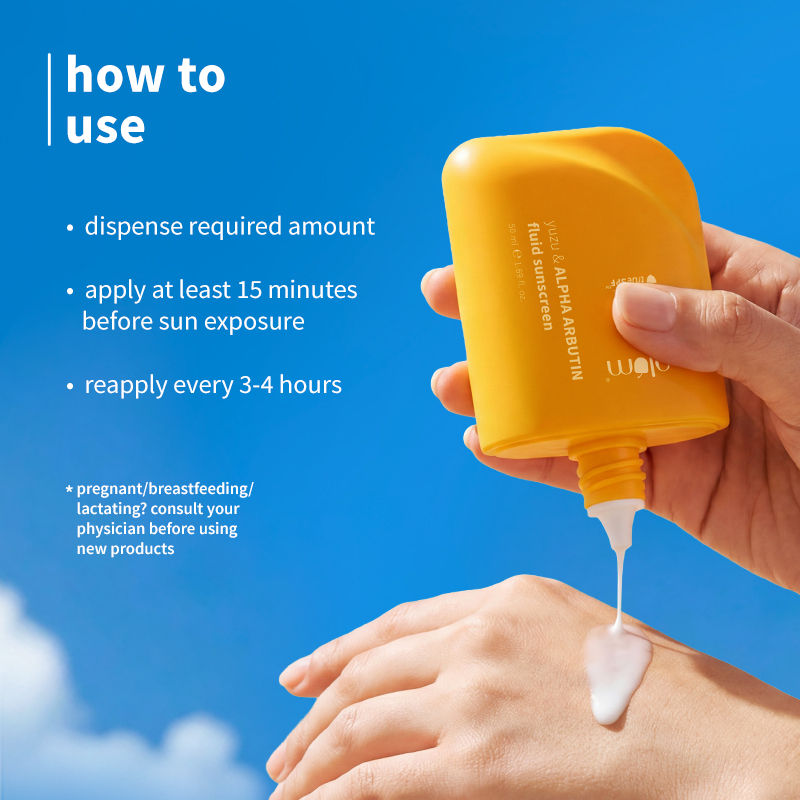 Yuzu & Alpha Arbutin Weightless Fluid Sunscreen 35 PA++++