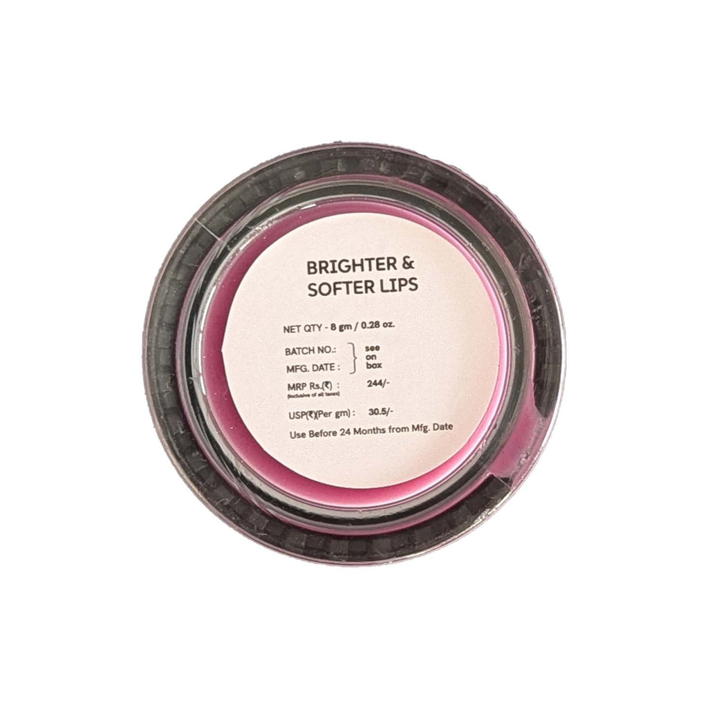 Beetroot Lip Balm With Beetroots, Shea Cocoa Butter For Dry & Chapped Lips
