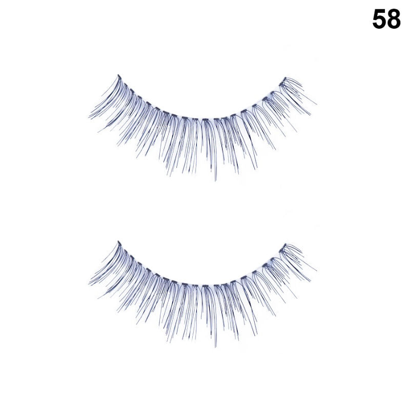 Synthetic Hair and Lightweight Long Natural Look False Eyelashes - 58