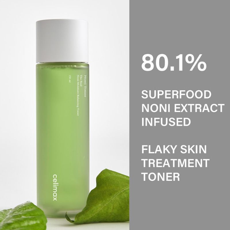 The Real Noni Moisture Balancing Toner, Hydrating & Brightening Exfoliating Toner