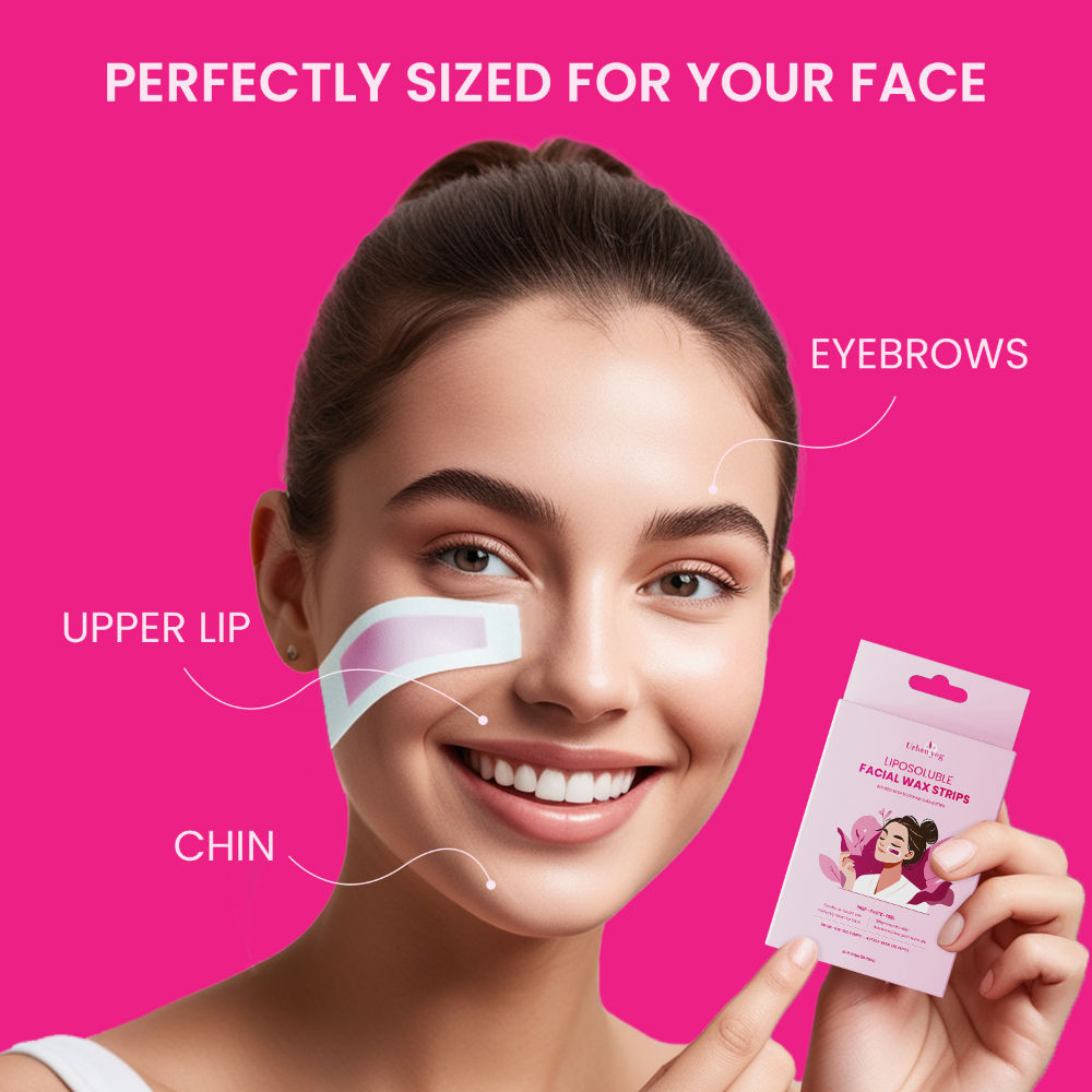 Liposoluble Facial Wax Strips