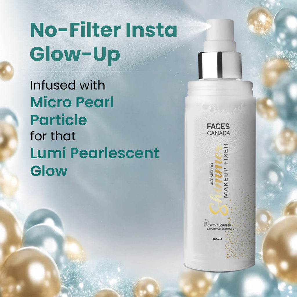 Ultime Pro Shimmer Makeup Fixer Setting Spray