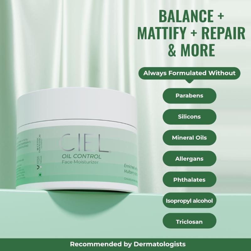 Oil Control Hydrating Face Moisturizer Which Reduces Acne & Blemishes