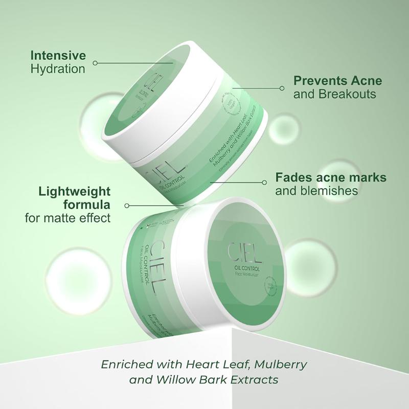 Oil Control Hydrating Face Moisturizer Which Reduces Acne & Blemishes