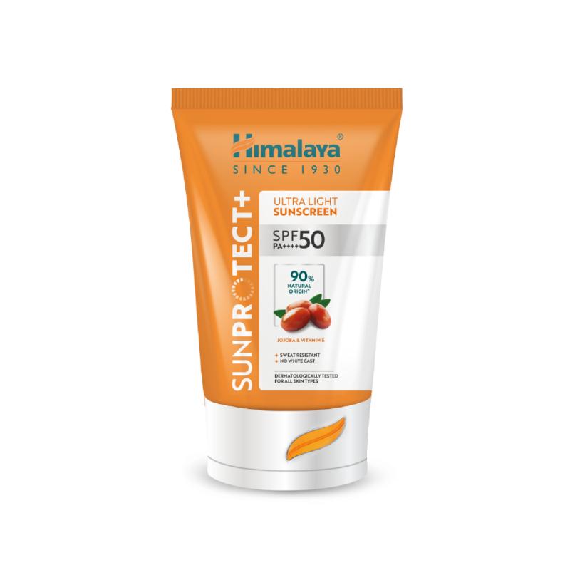 Sun Protect+ Ultra Light Sunscreen SPF 50 PA++++ Sweat Resistant,100% No White Cast - 30g
