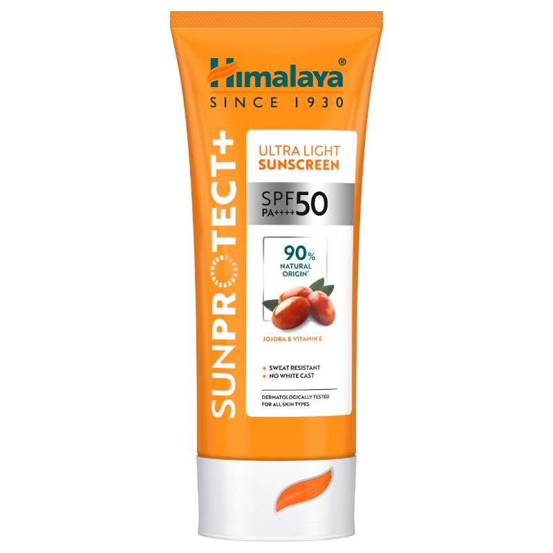 Sun Protect+ Ultra Light Sunscreen SPF 50 PA++++ Sweat Resistant,100% No White Cast
