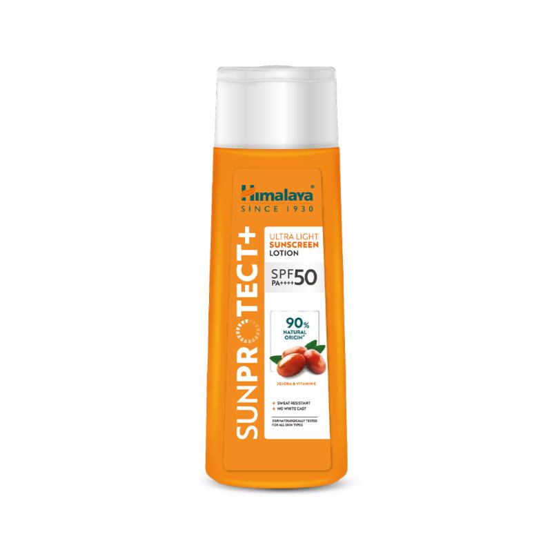 Sun Protect+ Ultra Sunscreen Lotion SPF 50 PA++++ Sweat Resistant,100% No White Cast
