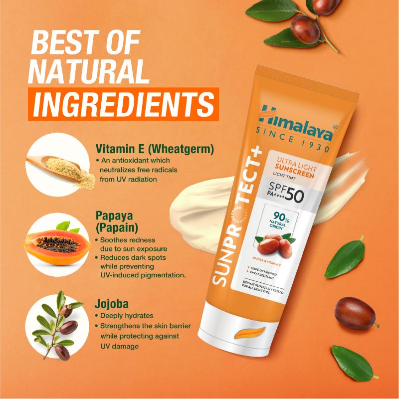 Sun Protect+ Ultra Tinted Sunscreen SPF 50 PA++++ Makeup Friendly, Sweat Resistant