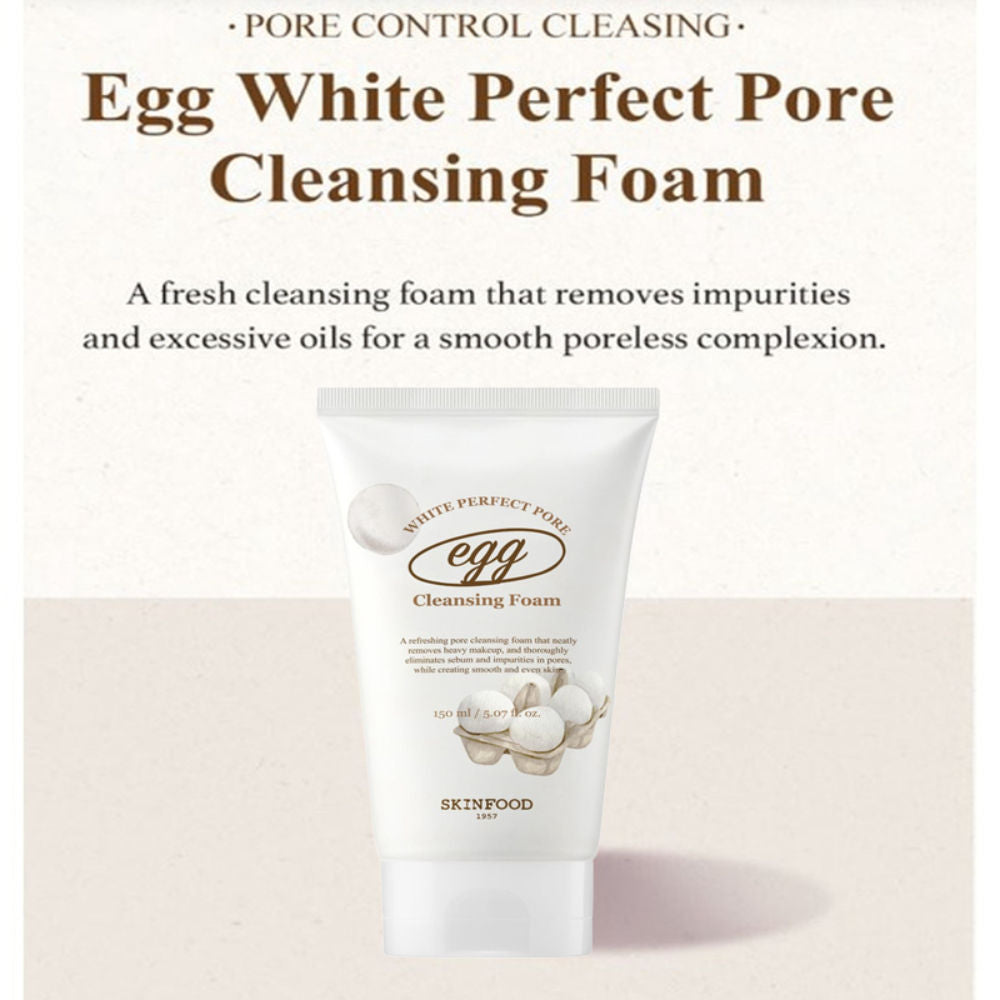 Egg White Perfect Pore Cleansing Foam
