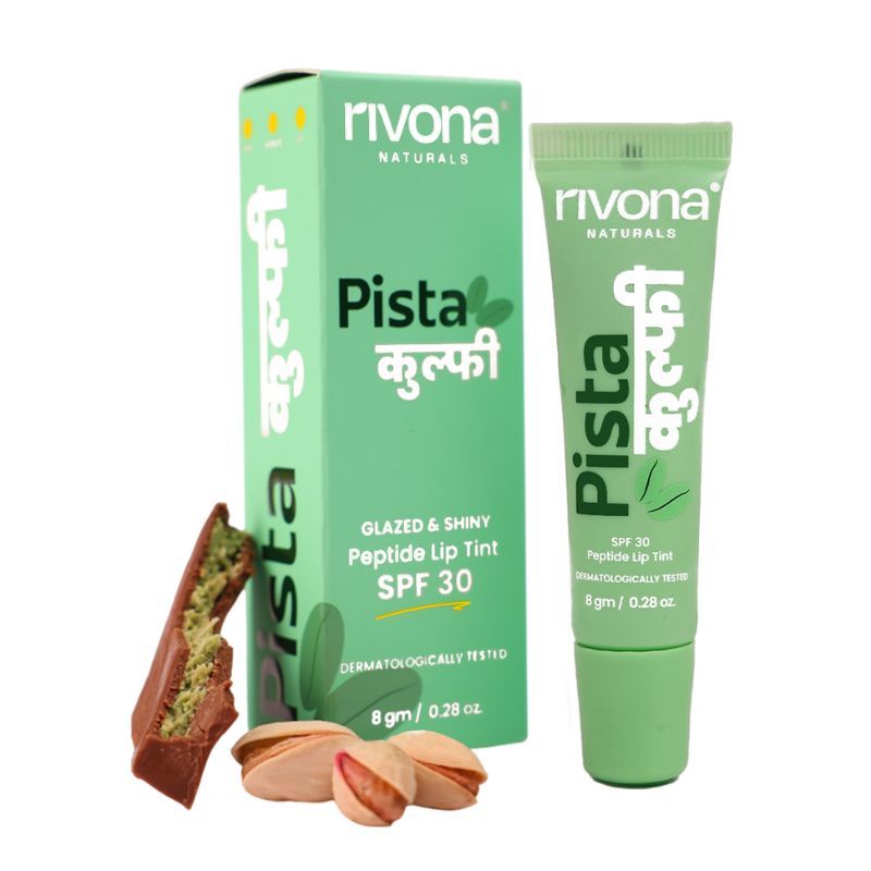 Glossy Finish 4-In-1 Tinted Lip Balm - Pista Kulfi