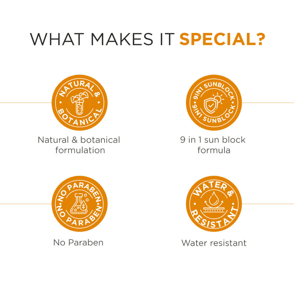 UV Shield SPF 70 PA+++ 9 In 1 Sun Block Cream