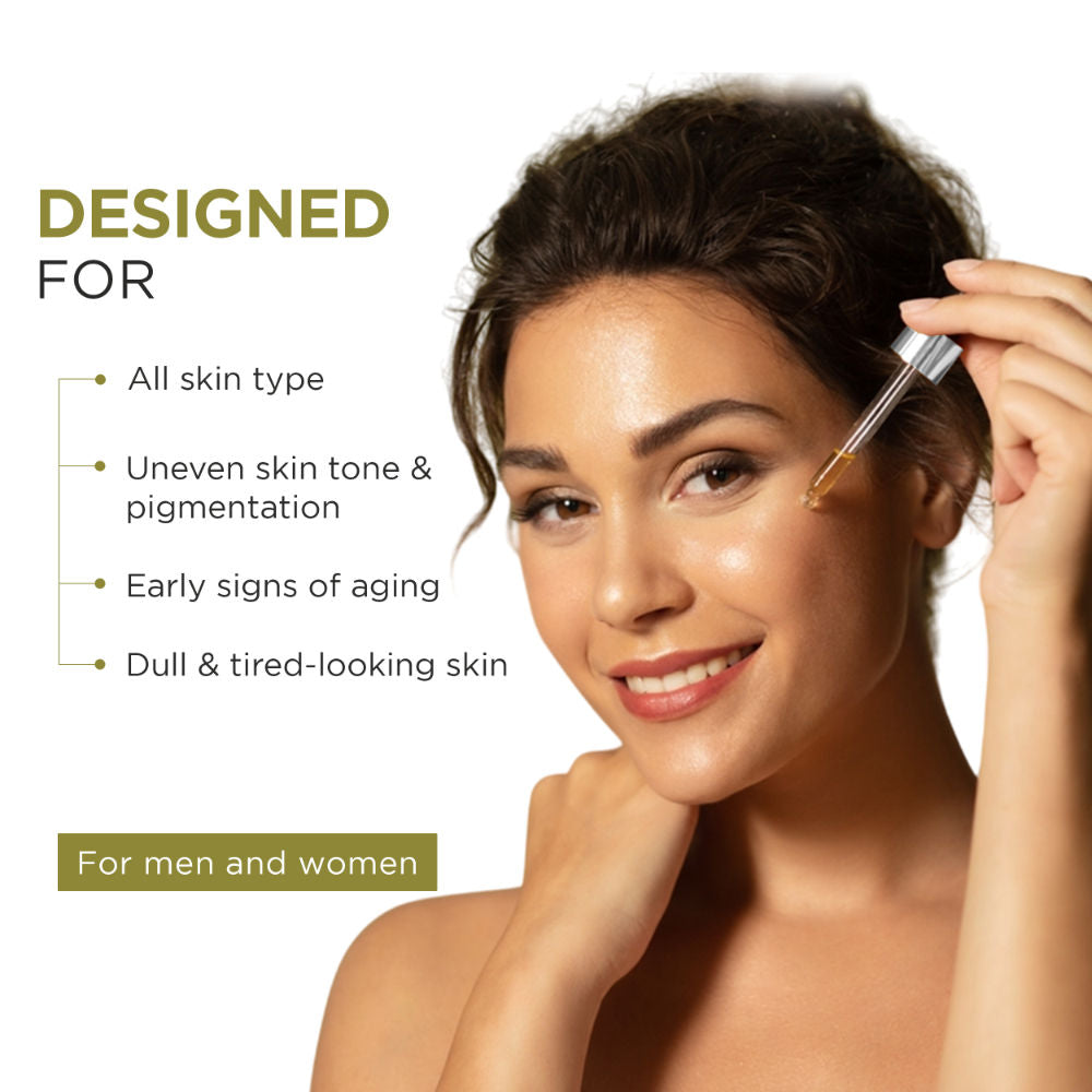 Vitamin C Brightening Face Serum With Grapefruit Extract, Reduces Pigmentation