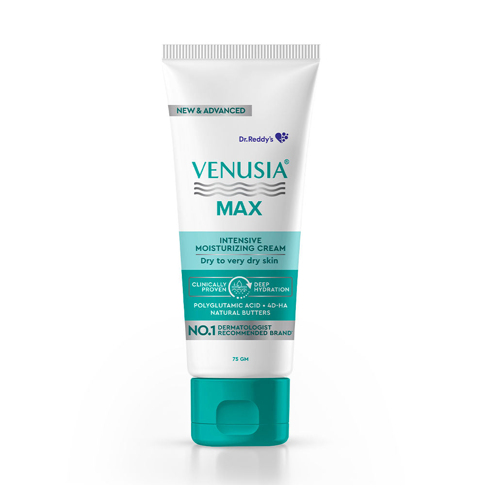 Max Intensive Moisturizing Cream Dry To Very Dry Skin With 4D Hyaluronic + Polyglutamic Acid