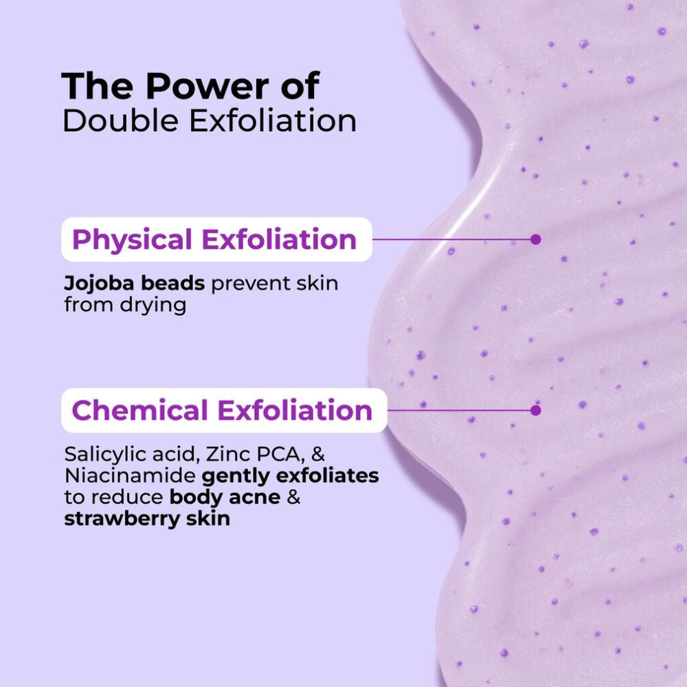 Hula Hoop Exfoliating Body Wash by Foxtale , Exfoliates & Smoothens