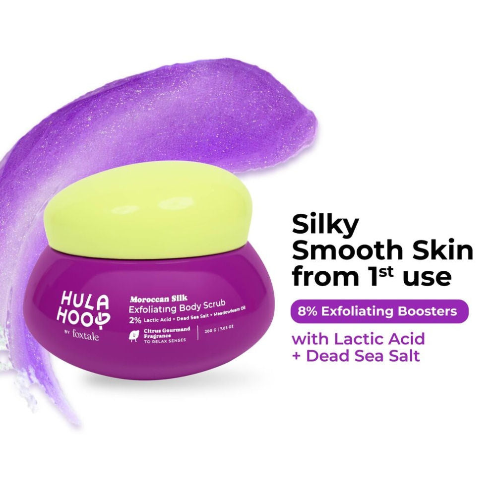 Hula Hoop Moroccan Silk Exfoliating Body Scrub