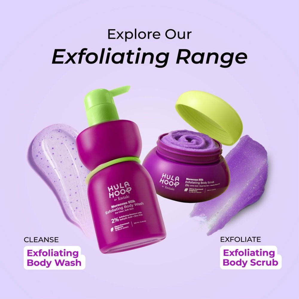 Hula Hoop Moroccan Silk Exfoliating Body Scrub