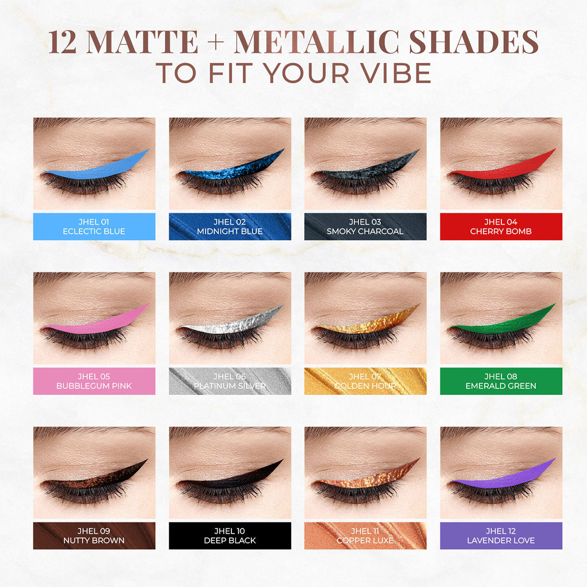 Waterproof & Smudge Proof Eyeliner