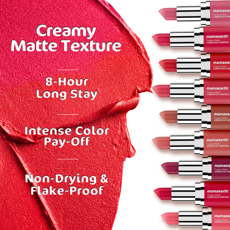 Creamy Matte Long Stay Lipstick
