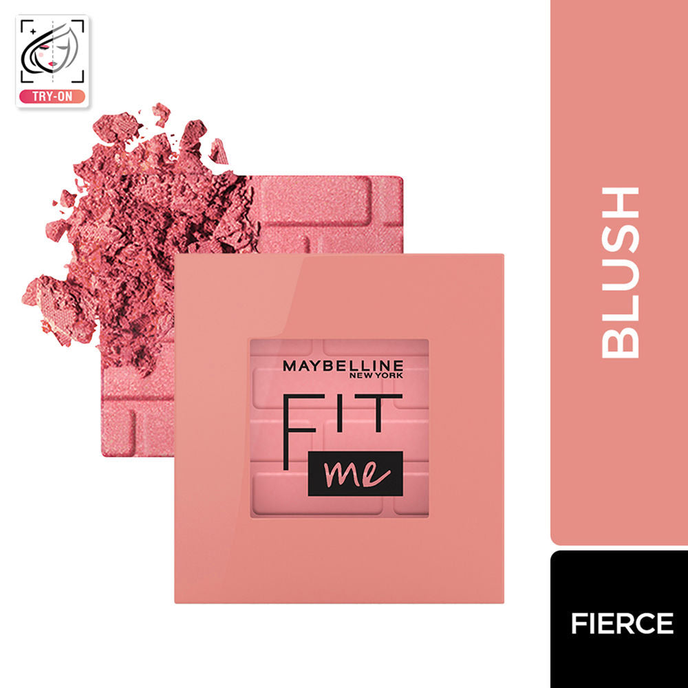 New Fit Me Mono Blush, Up To 16 hours Long-lasting Cheek Blush - 30 Fierce - 30 Fierce