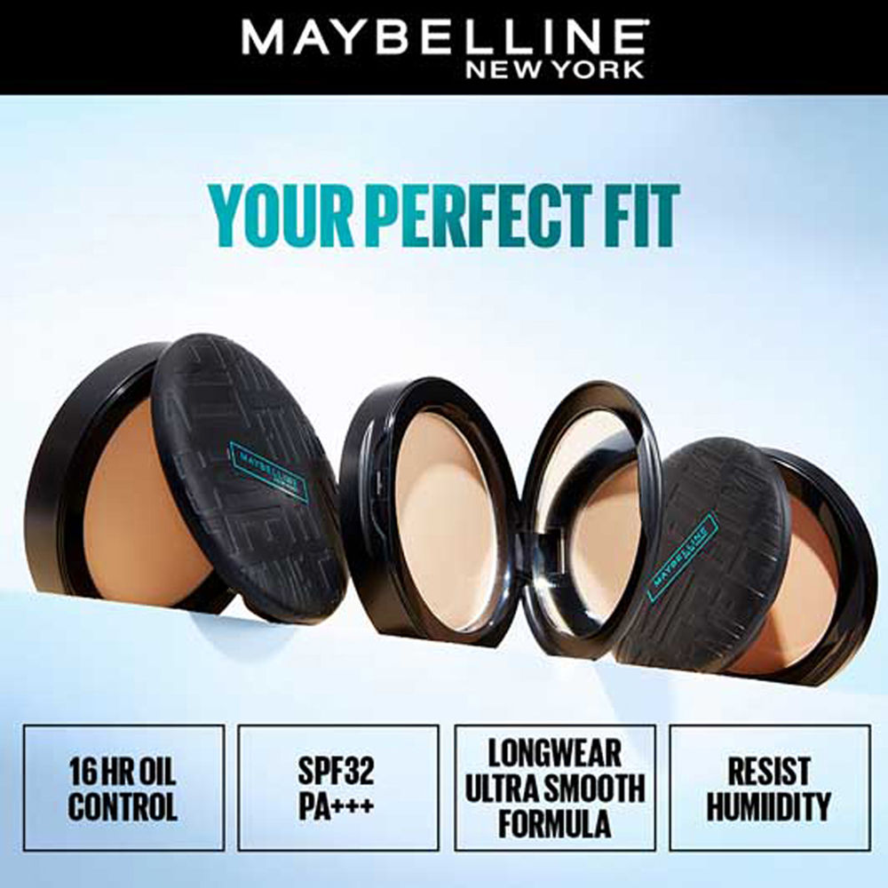 Fit Me Matte + Poreless 16H Oil Control Compact Powder - 310 Sun Beige