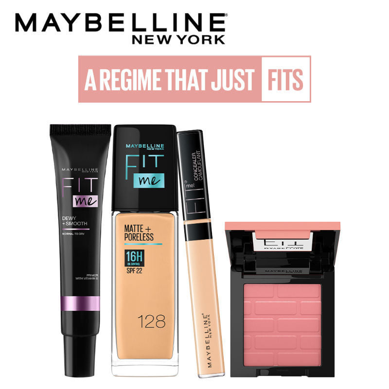 Fit Me Primer, Oil free and Non Comedogenic Formula - Matte+Poreless